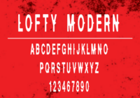 Lofty Modern Font - Featured Image