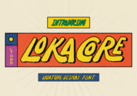 Lokacore Font - Featured Image