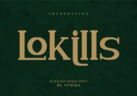 Lokills Font - Featured Image