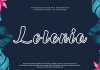 Lolenia Font - Featured Image