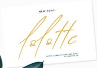 Lolotte Font - Featured Image