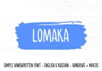 Lomaka Font - Featured Image