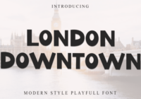 London Downtown Font - Featured Image