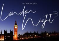 London Night Font - Featured Image