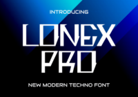 Lonex Pro Font - Featured Image