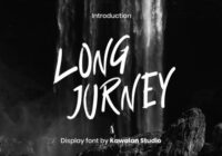 Long Jurney Font - Featured Image