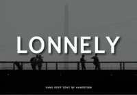 Lonnely Font - Featured Image