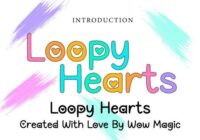 Loopy Hearts Font - Featured Image