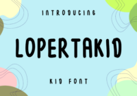 Lopertakid Font - Featured Image