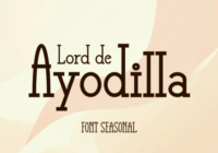 Lord De Ayodilla Font - Featured Image