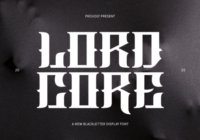 Lordcore Font - Featured Image