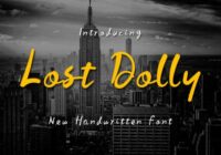 Lost Dolly Font - Featured Image