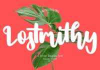 Lostmithy Script Font - Featured Image