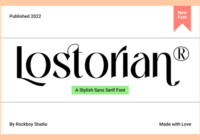 Lostorian Font - Featured Image