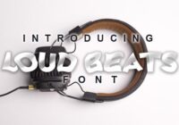 Loud Beats Font - Featured Image