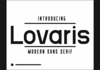 Lovaris Font - Featured Image