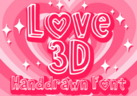Love 3d Font - Featured Image