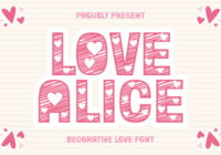 Love Alice Font - Featured Image