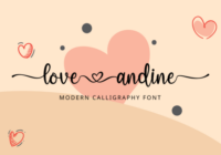 Love Andine Font - Featured Image
