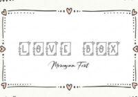 Love Box Font - Featured Image