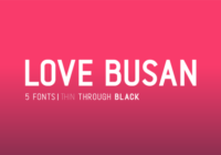 Love Busan Font - Featured Image