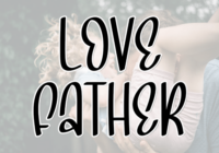 Love Father Font - Featured Image