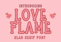 Love Flame Font - Featured Image
