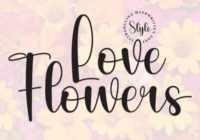 Love Flowers Font - Featured Image