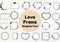 Love Frame Font - Featured Image