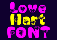 Love Hart Font - Featured Image