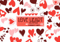 Love Heart Valentine Font - Featured Image