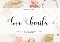 Love Henila Font - Featured Image