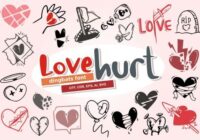Love Hurt Font - Featured Image