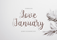 Love January Font - Featured Image