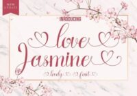 Love Jasmine Font - Featured Image