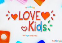 Love Kids Font - Featured Image