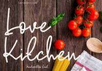 Love Kitchen Font - Featured Image