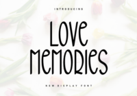 Love Memories Font - Featured Image
