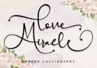 Love Miracle Font - Featured Image