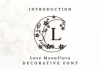 Love Moonflora Font - Featured Image