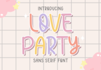 Love Party Font - Featured Image