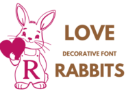Love Rabbits Font - Featured Image