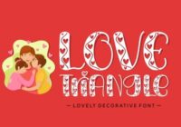 Love Triangle Font - Featured Image