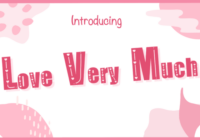 Love Very Much Font - Featured Image