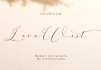 Love West Font - Featured Image