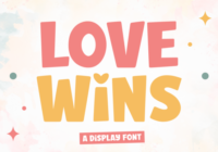 Love Wins Font - Featured Image
