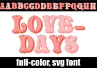 Lovedays Font - Featured Image
