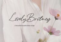 Lovely Britney Font - Featured Image