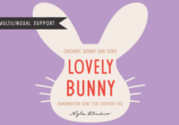 Lovely Bunny Font - Featured Image