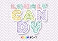 Lovely Candy Font - Featured Image